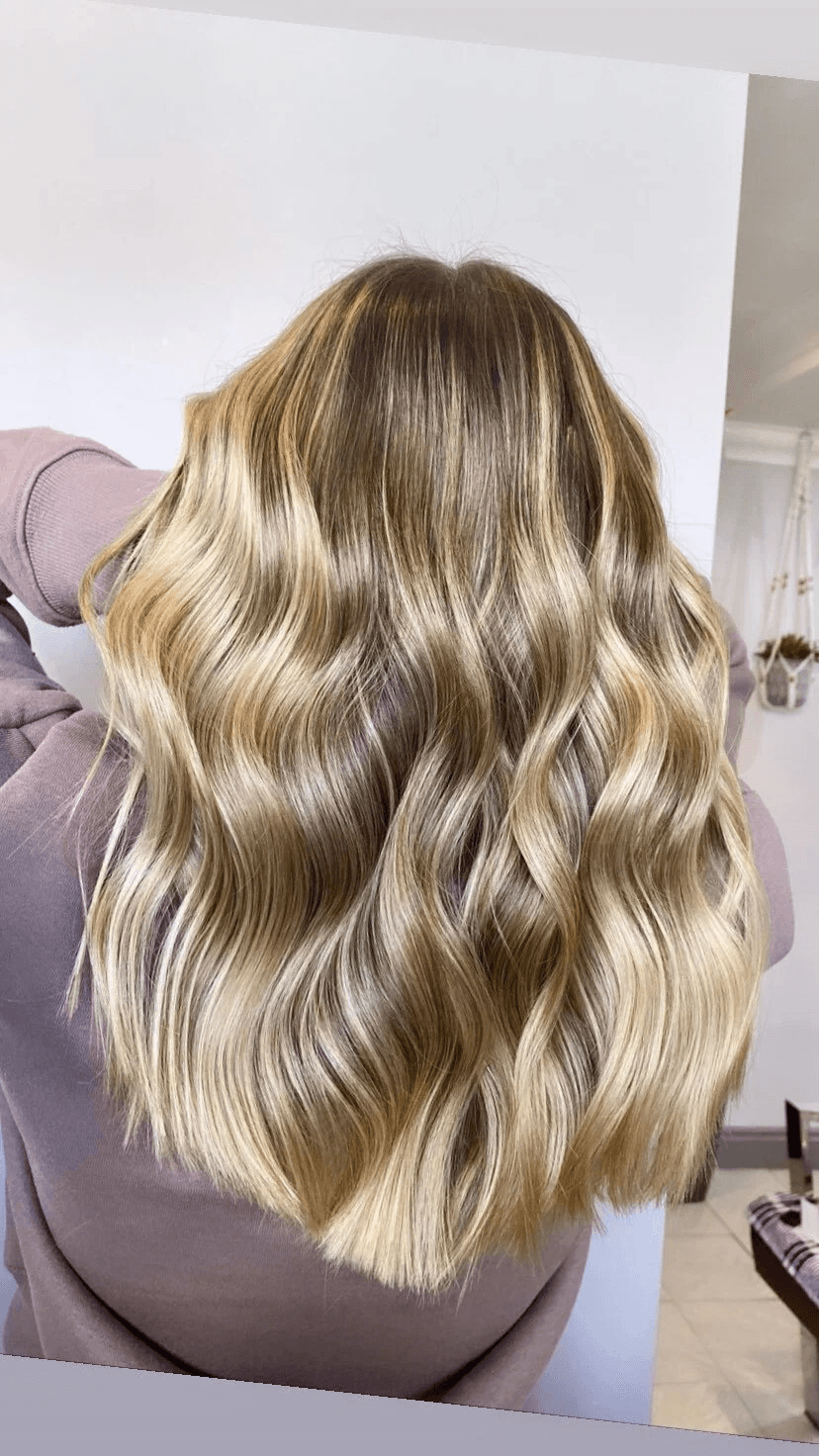 Balayage highlights