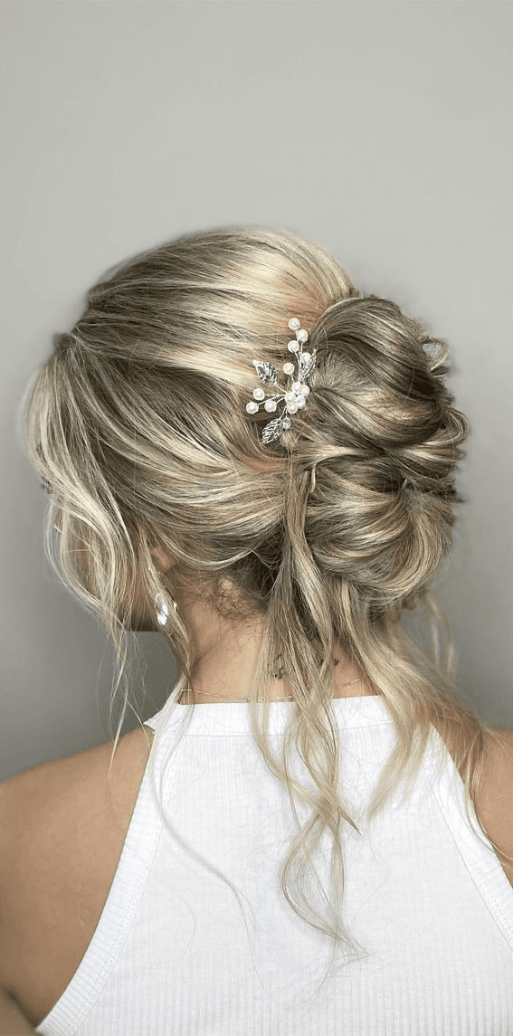 Bridal updo